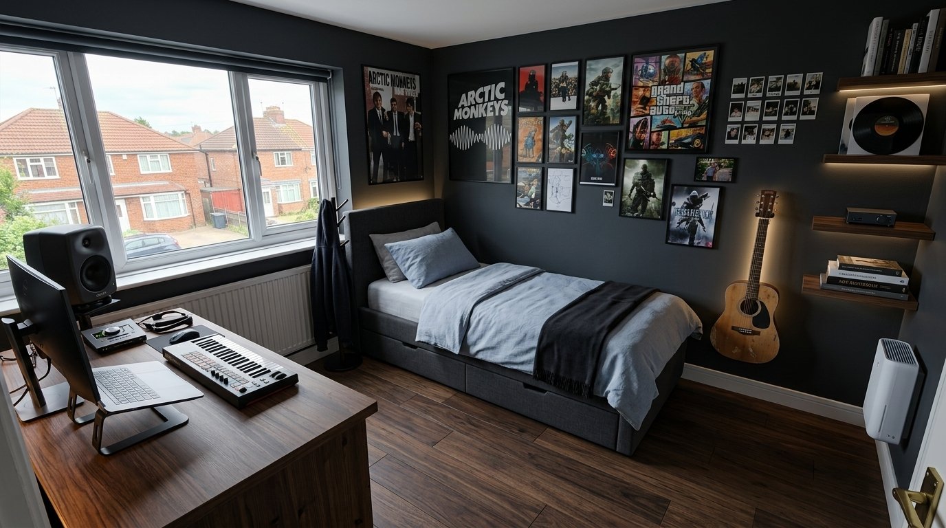 Modern bedroom redesign AI visualiser by RYY