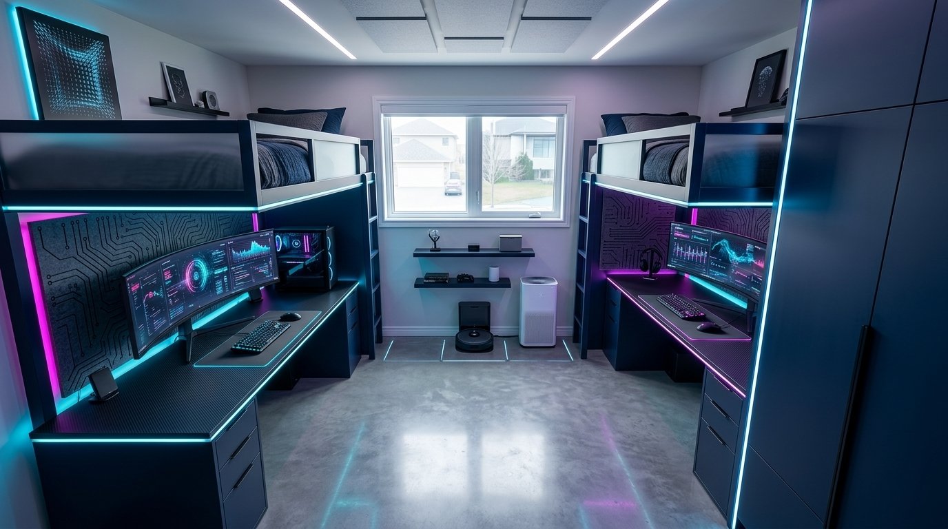 Modern bedroom redesign AI visualiser by RYY