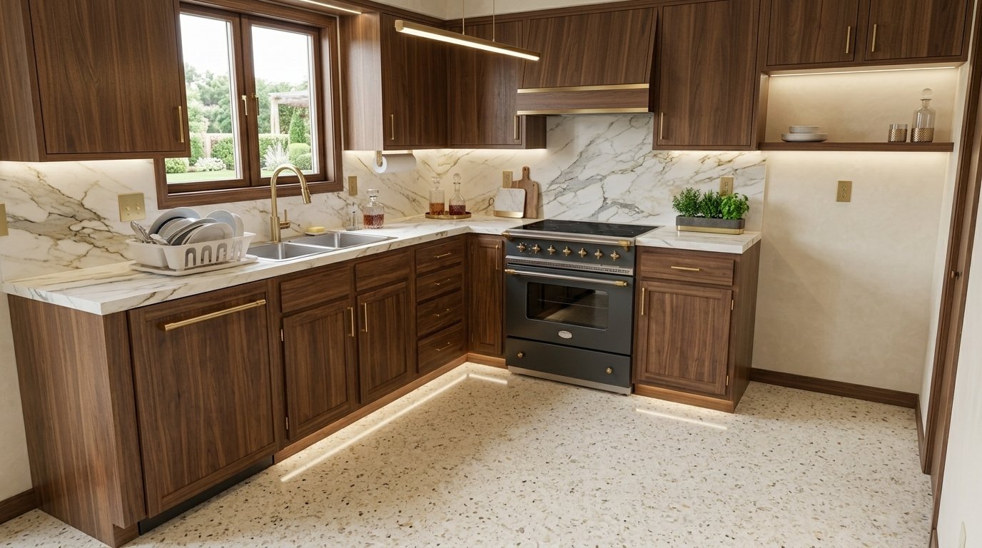 Modern kitchen redesign AI visualiser by RYY