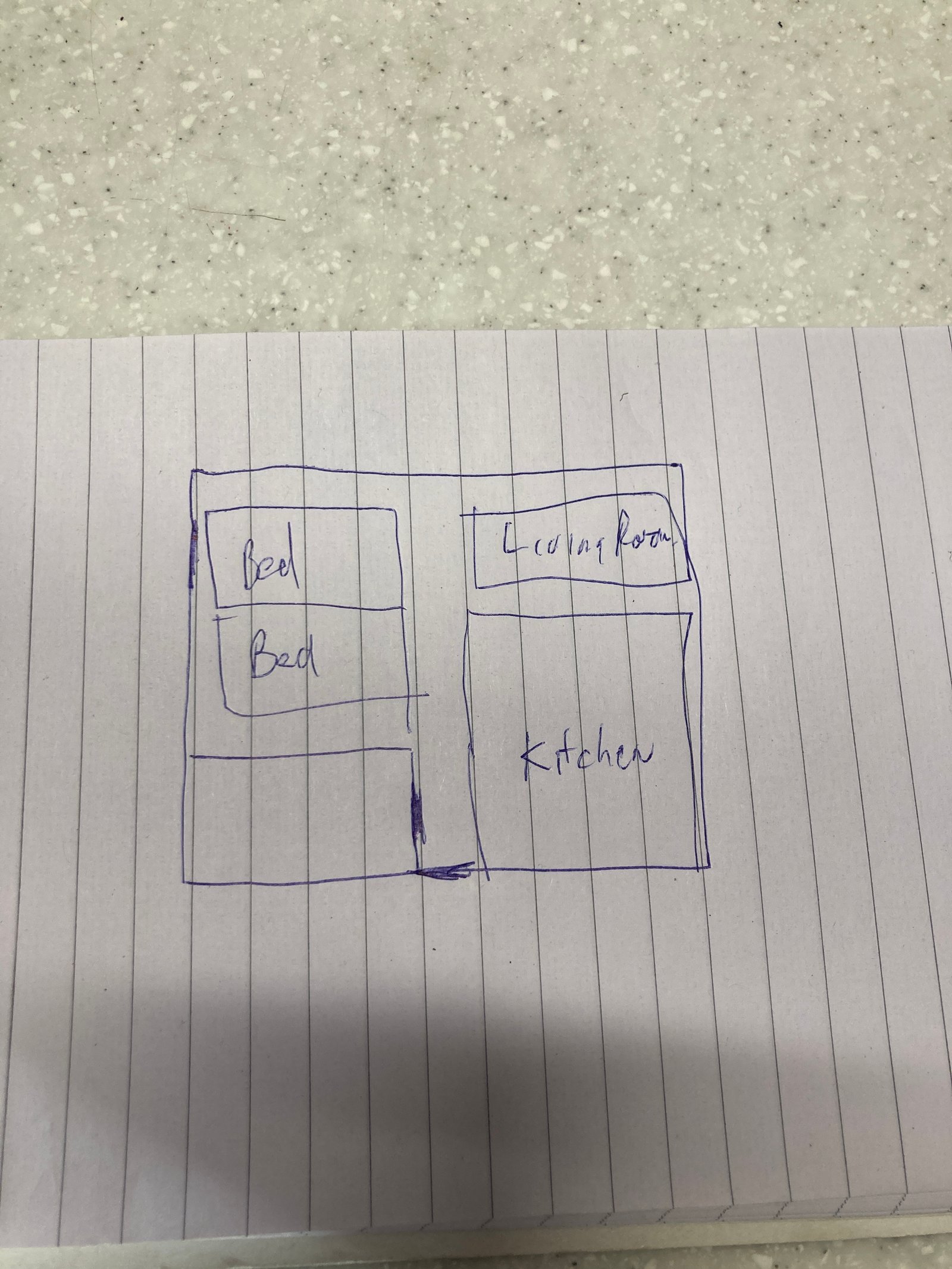 Original state of the backyard before AI redesign by RYY