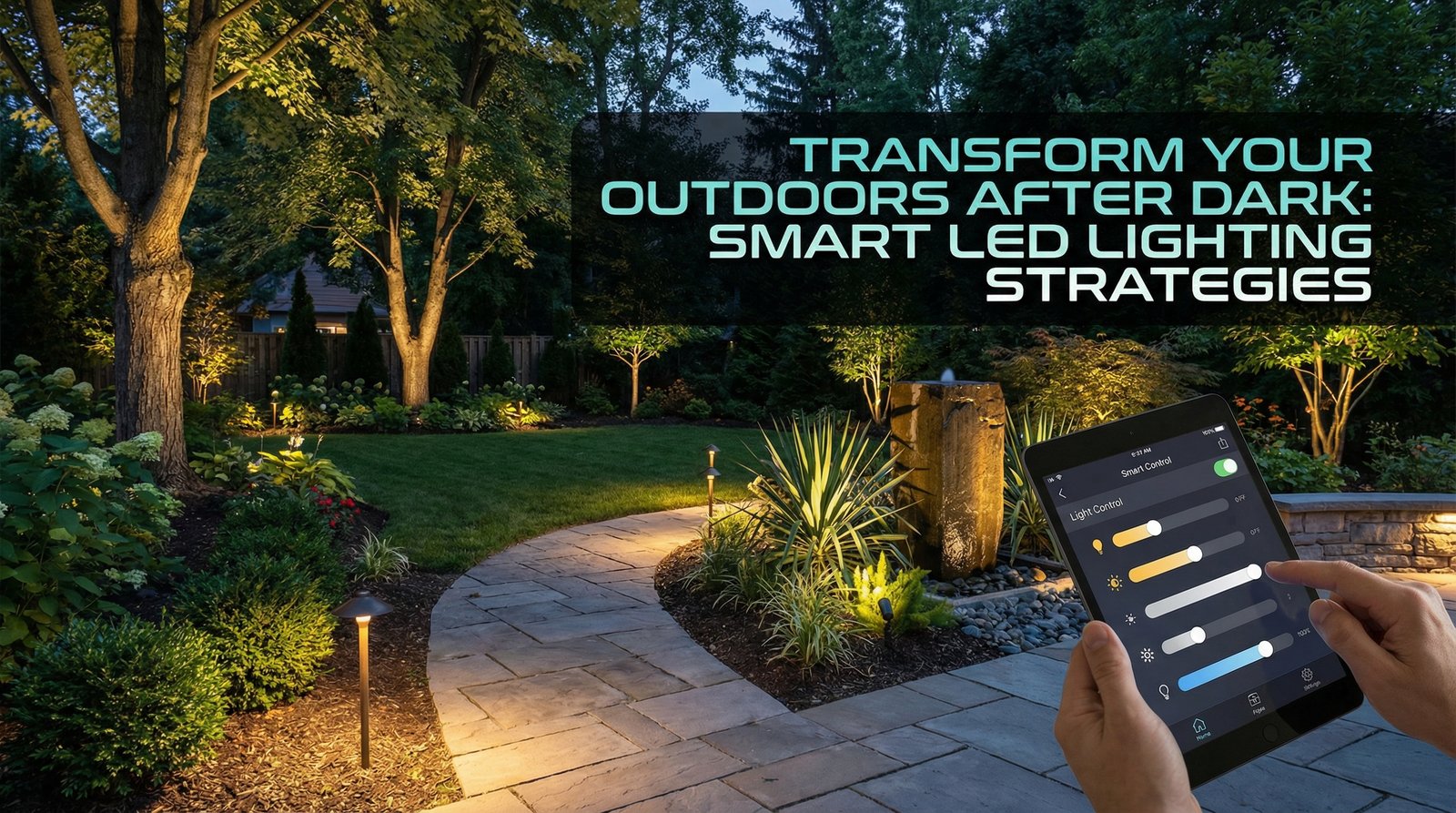 Landscape Lighting Design: Master the Three-Layer Method
