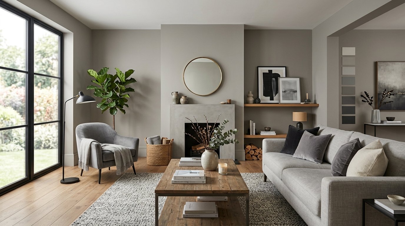 The Best Grey Paint Colours for Your Living Room: A godfatherofai.com/design Guide