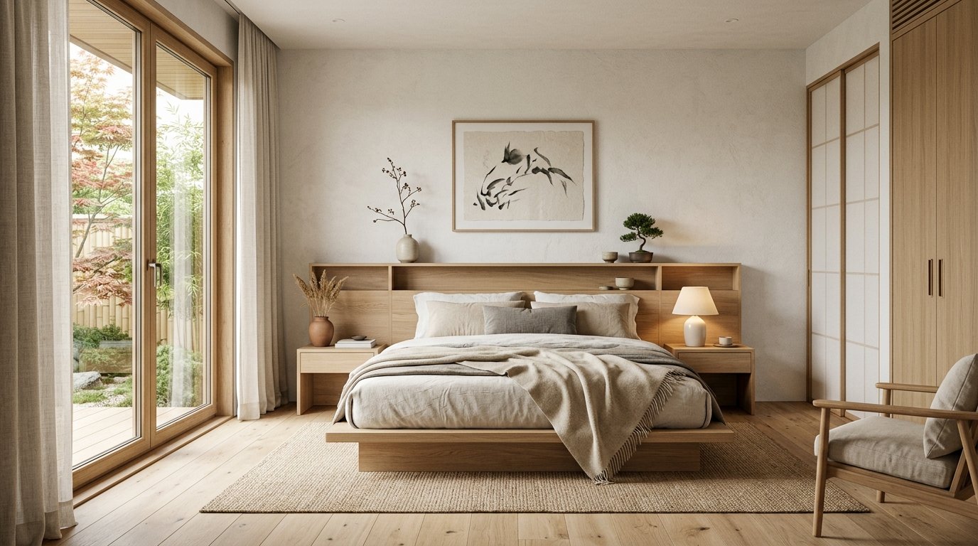 Japandi Bedroom Ideas: Calm, Minimal & Beautiful Design